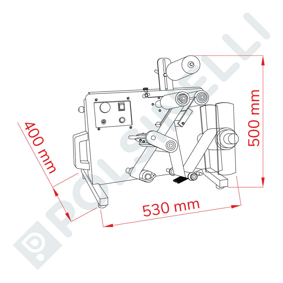 Etichettatrice semiautomatica ETI 09