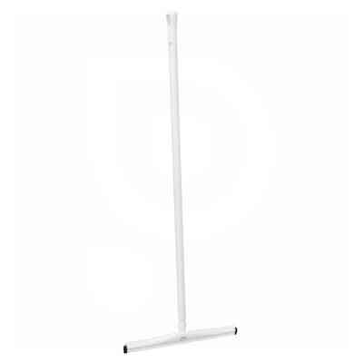 Extractor de agua blanco fijo de 50 cm con mango