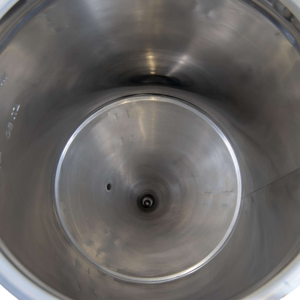 Fermentador de cerveza tronco cónico 60° 50 L