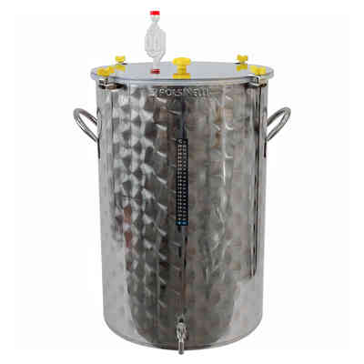 Fermentador Inox para cerveza 100 L con manillas