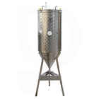 Fermentador refrigerado de cerveza tronco cónico 60° 200 L 