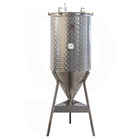 Fermentador refrigerado de cerveza tronco cónico 60° 300 L
