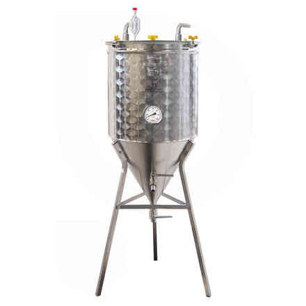 Fermentador refrigerado de cerveza tronco cónico 60° 75 L