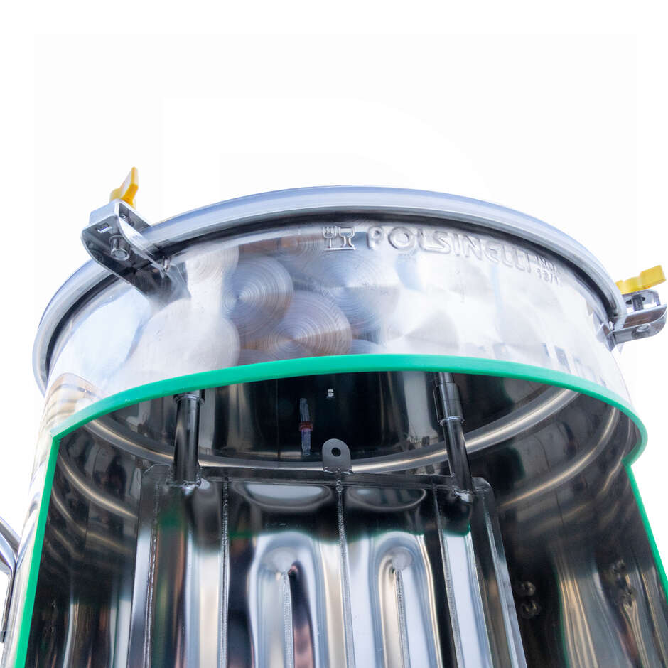 Fermentatore inox CONICO 60° refrigerato 75 L