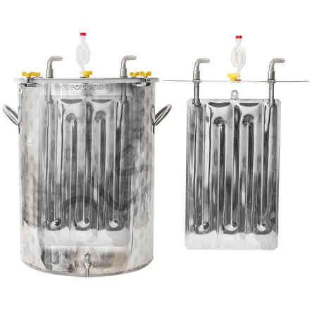 Fermentatore Inox Fondo Conico da 750 L