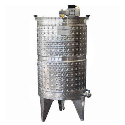 Fermenteur inox réfrigéré 10° pour fromage – 600 L