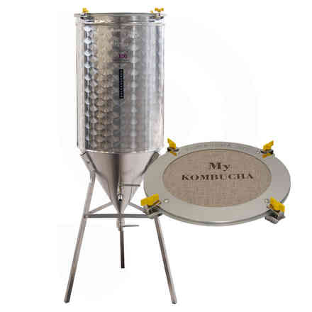 Fermenteur inox tronconique pour Kombucha 60° 100 L