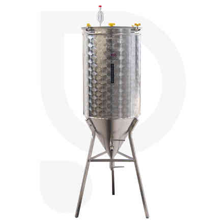 Fermenteur pour bière tronconique 60° 100 L