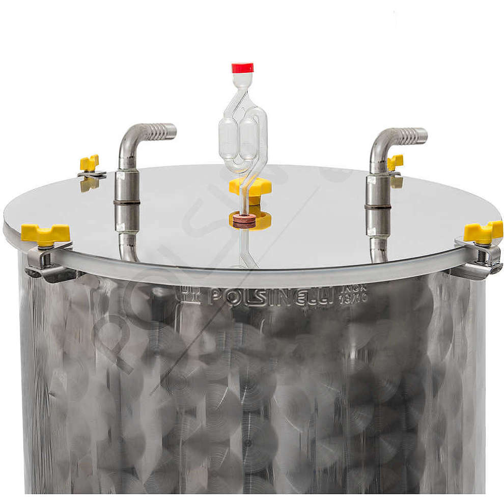 Fermenteur réfrigéré pour bière tronconique 60° 200 L 