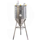 Fermenteur réfrigéré pour bière tronconique 60° 75 L