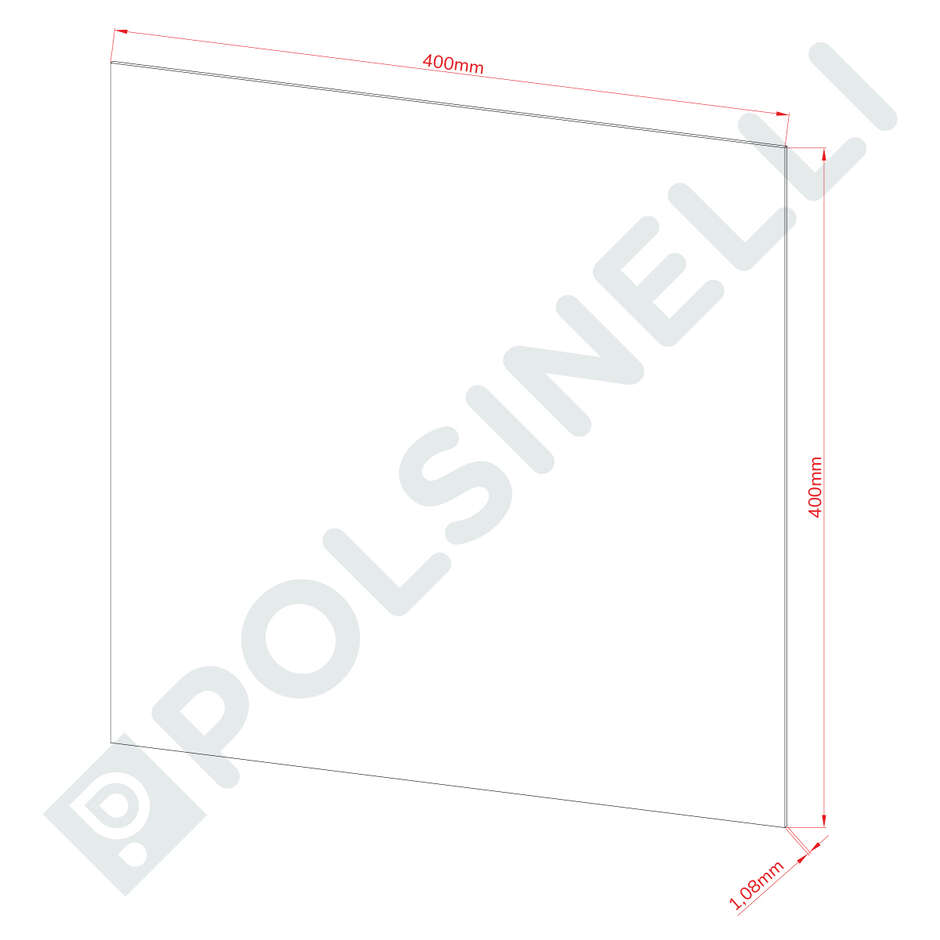 Filter sheets 40x40 Super for oil (100 pcs)