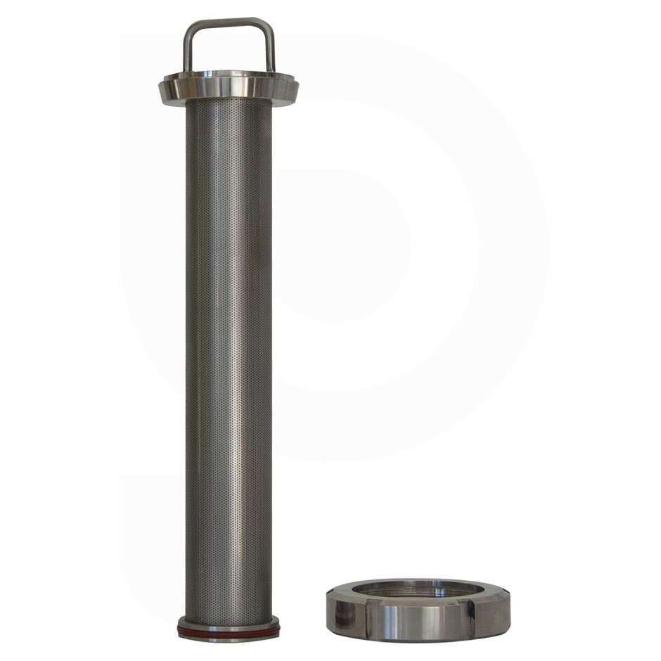 Filtre inox pour houblon à souder (trous de 1 mm)