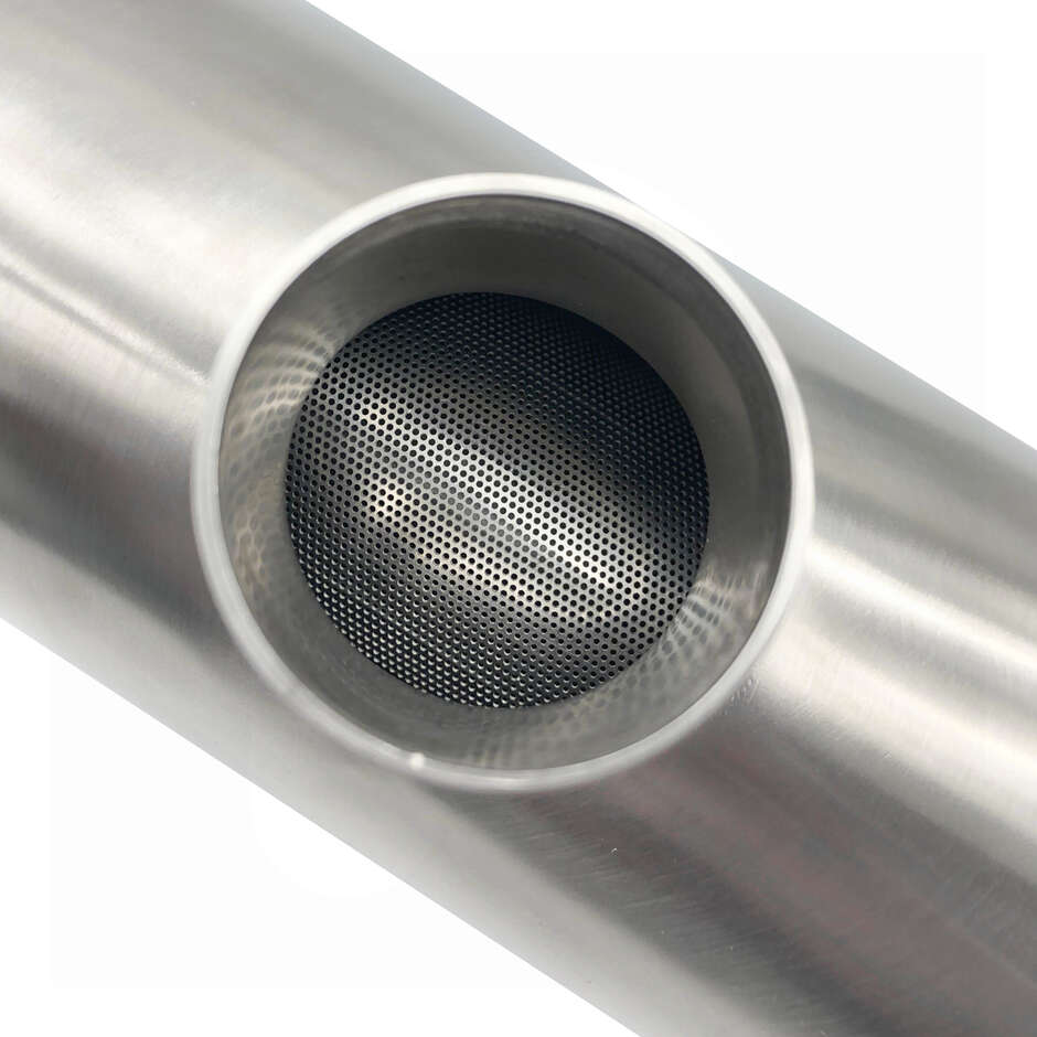 Filtro inox para lúpolo a soldar (agujeros de 0,5 mm)
