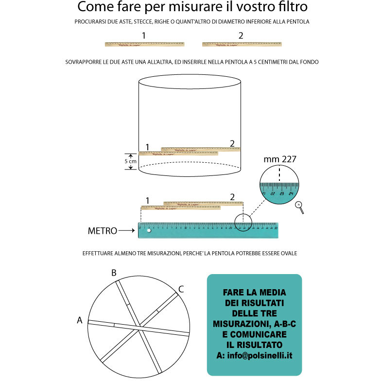 Filtro inox para sedimentos ⌀453