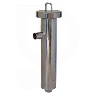 Filtro inox per Luppolo a saldare (fori 1 mm)