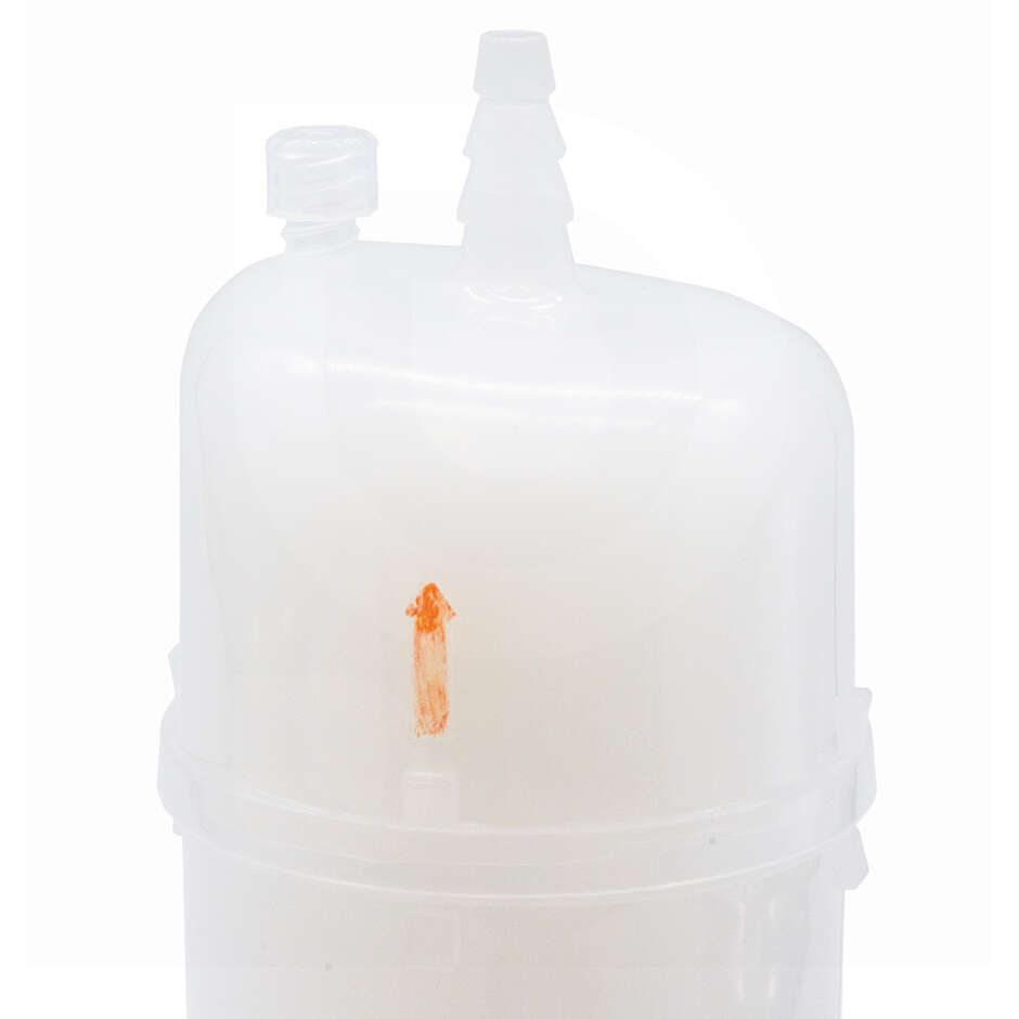 Filtro separatore aria-liquido con portagomma per Enolmaster