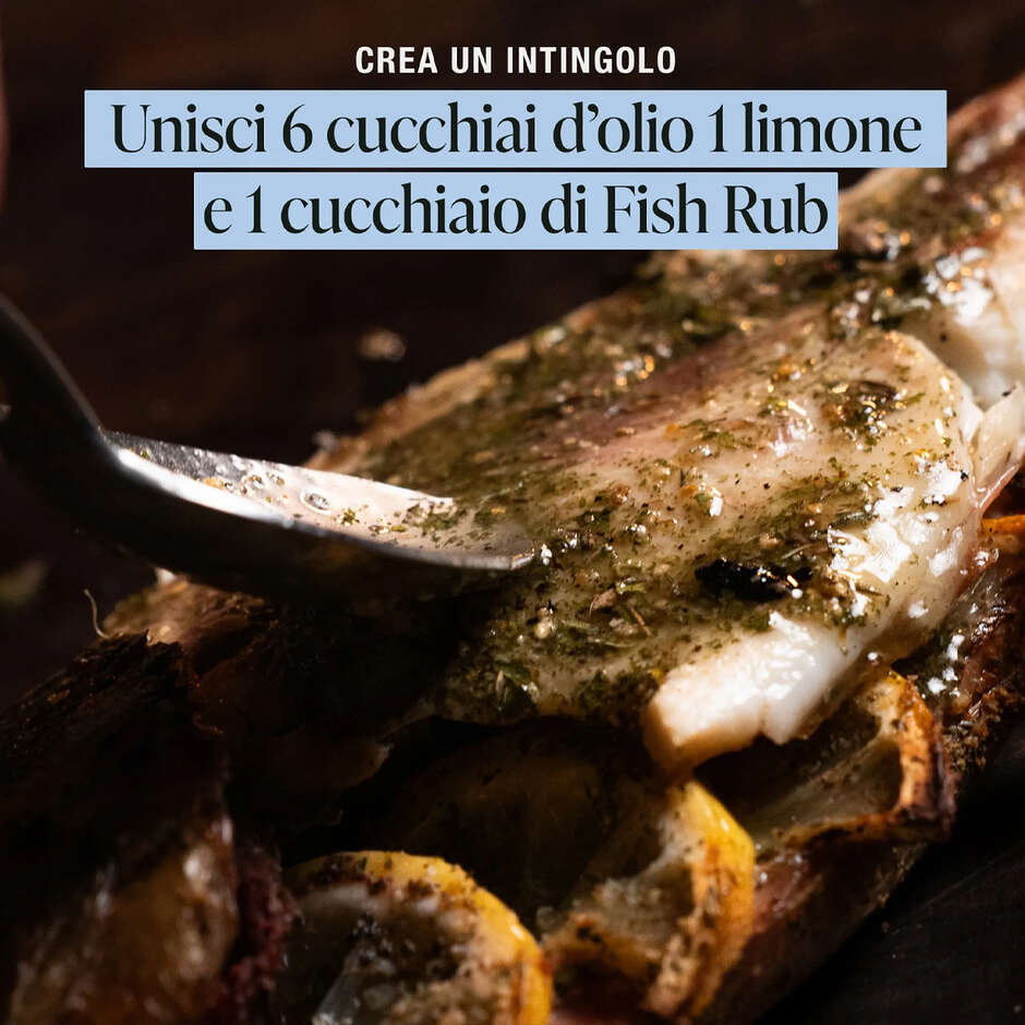 Fish Rub (70 g) – Sizilianische Bio-Zitrone, Thymian und Salbei für BBQ