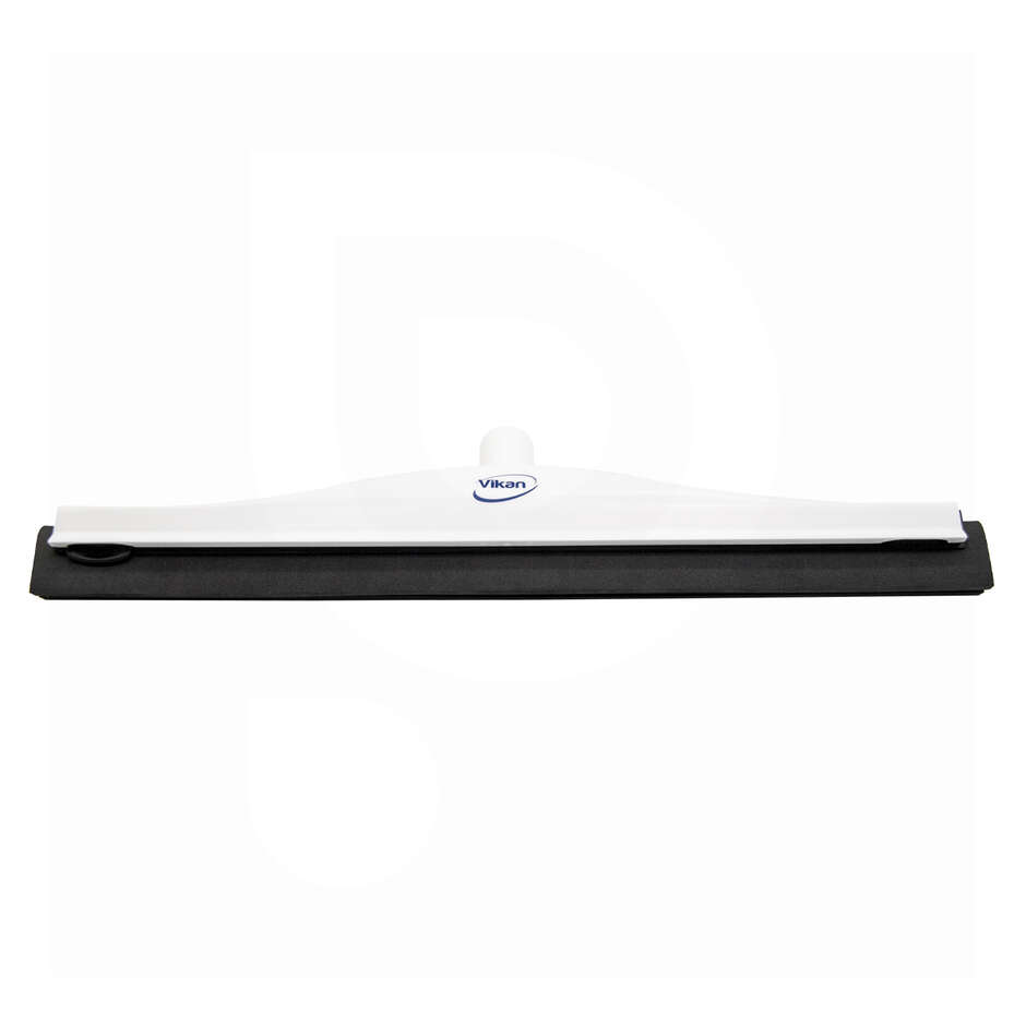 Fixed white squeegee 50 cm with double rubber 