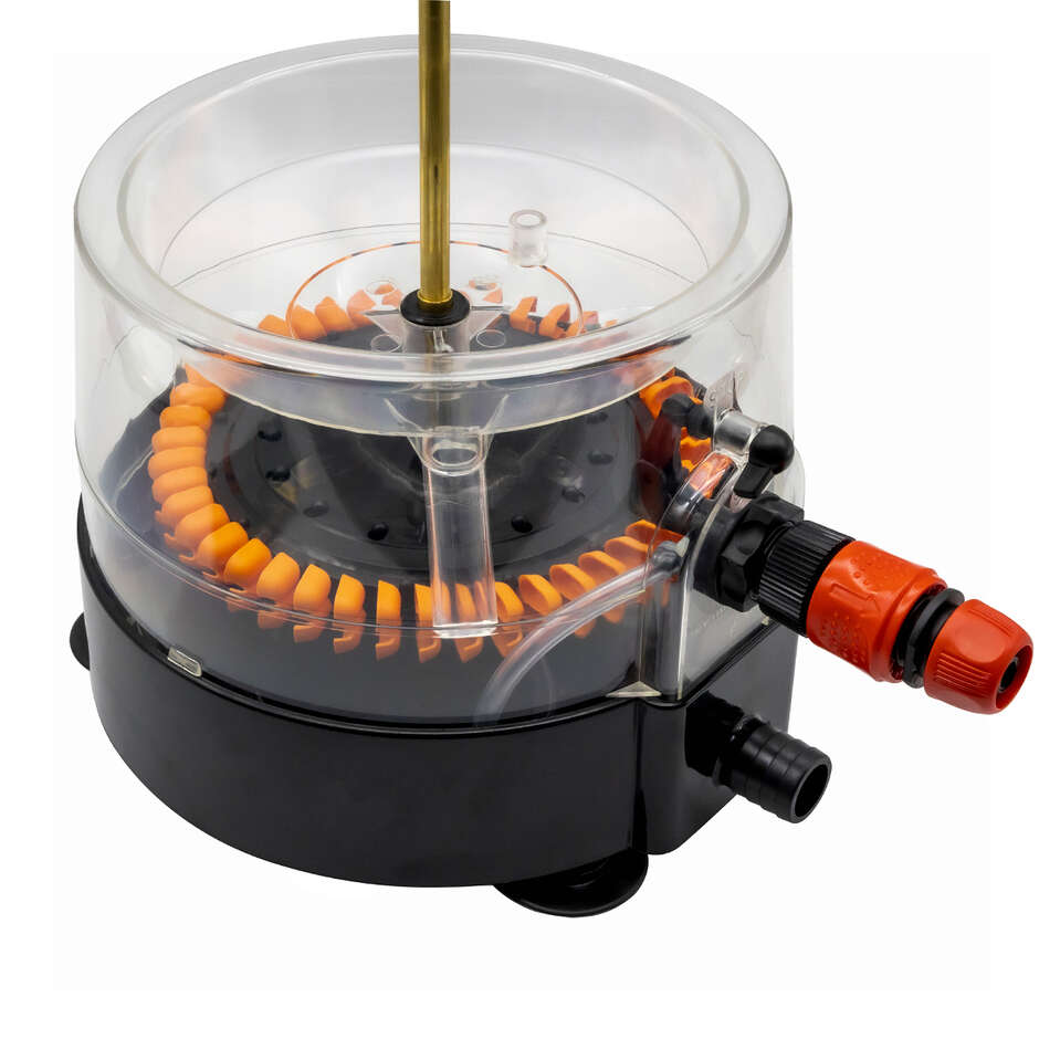 Flaschenwascher mit Turbine