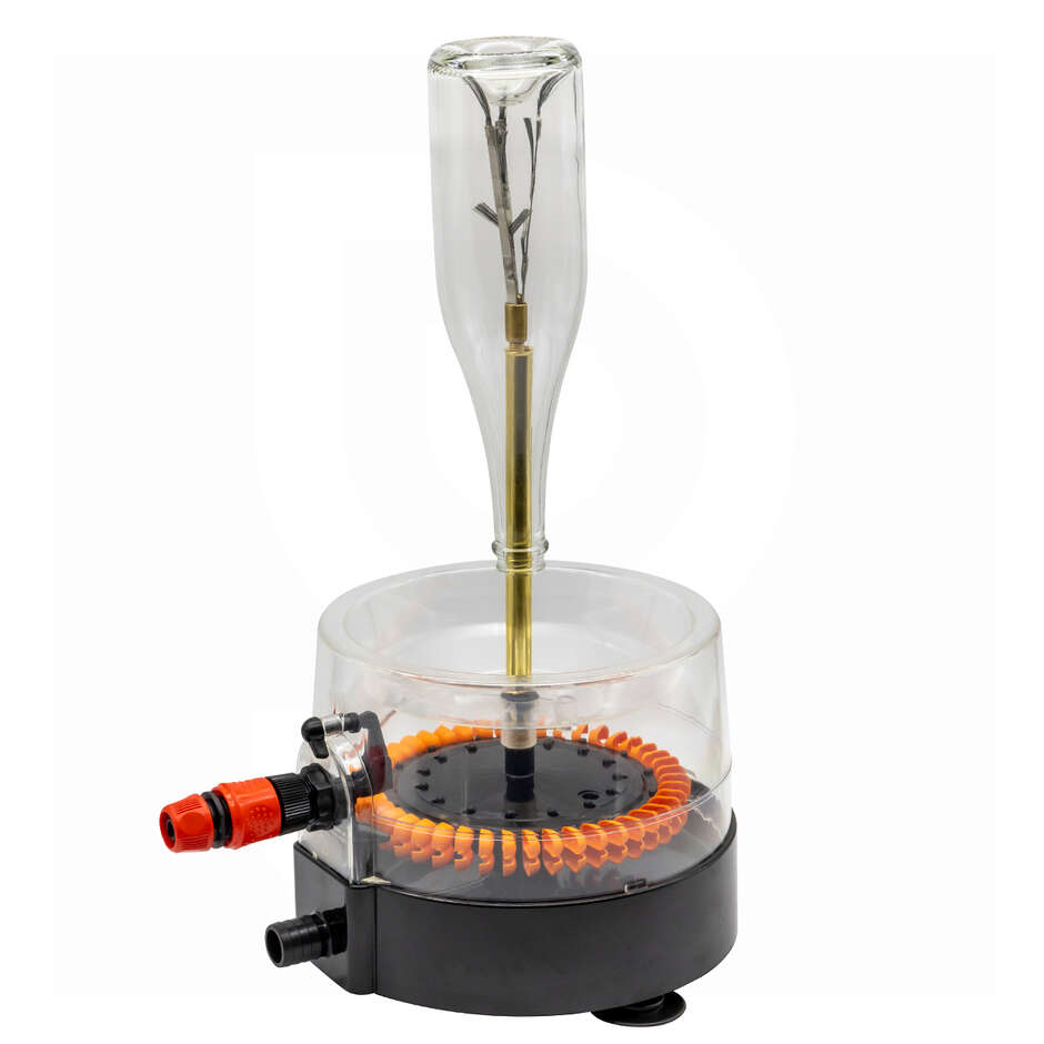 Flaschenwascher mit Turbine