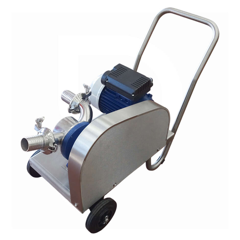 Flexi 60 electric pump with stainless steel cart
