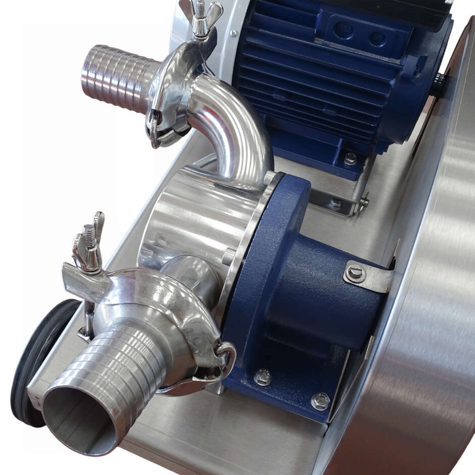 Flexi 60 electric pump with stainless steel cart