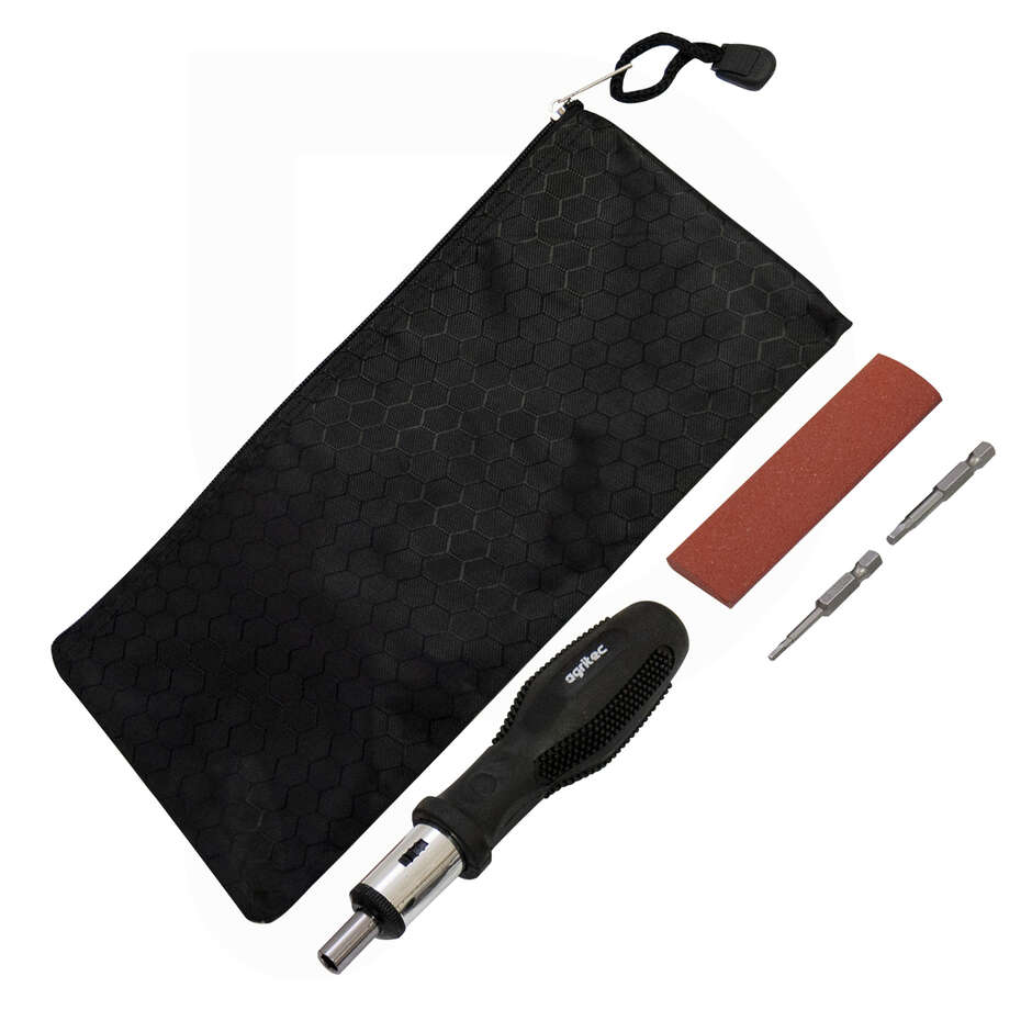 Flora PC32 electric pruning shear with extension and two Agritec batteries