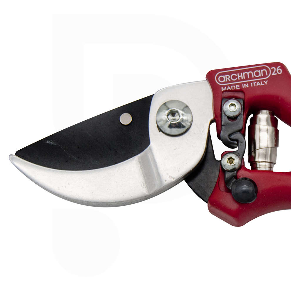 Forbice Archman con lama curva teflonata  25 mm 