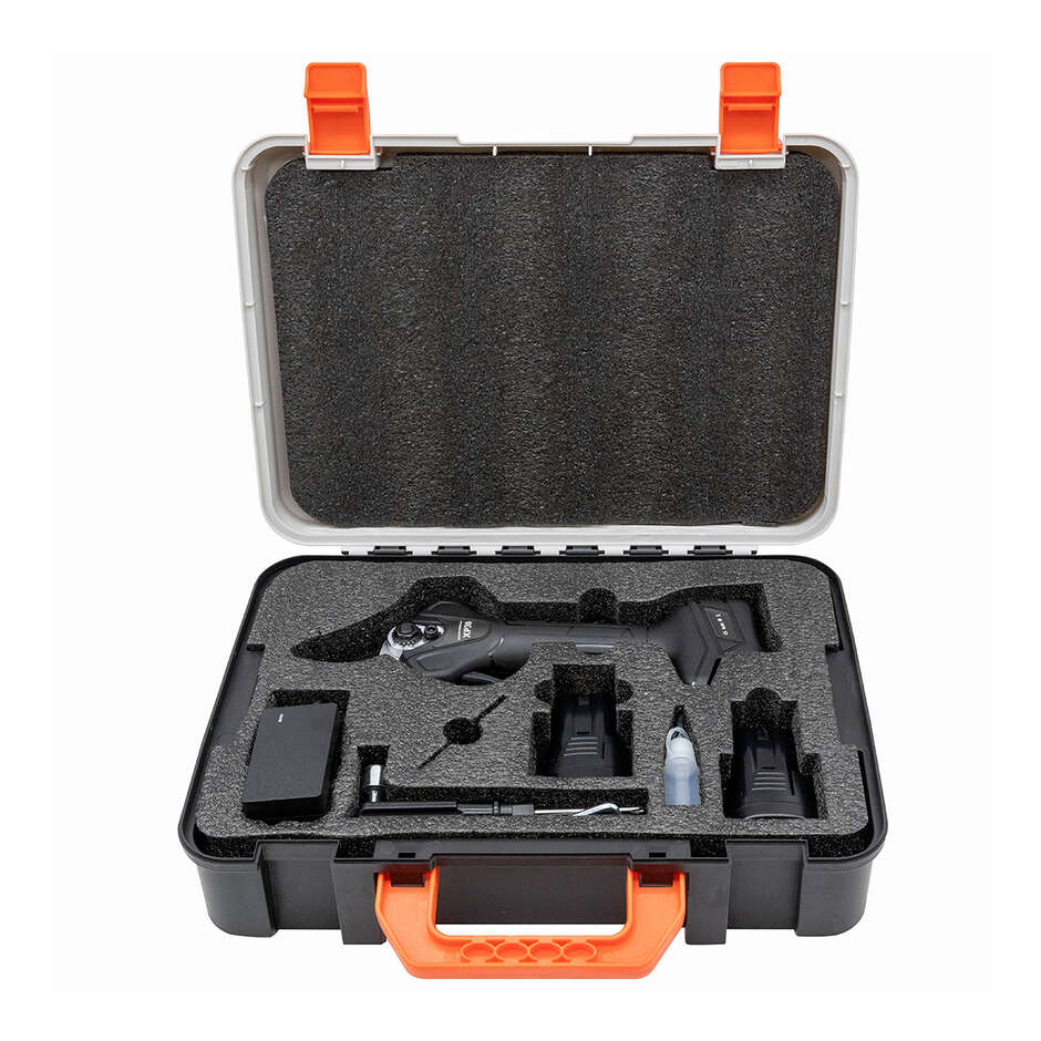 Forbice elettrica Aima XP30 con 2 batterie 16,8V - 2Ah