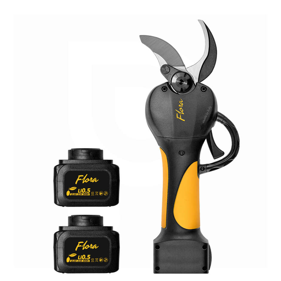 Forbice elettrica Flora PC38 cordless con 2 batterie Agritec