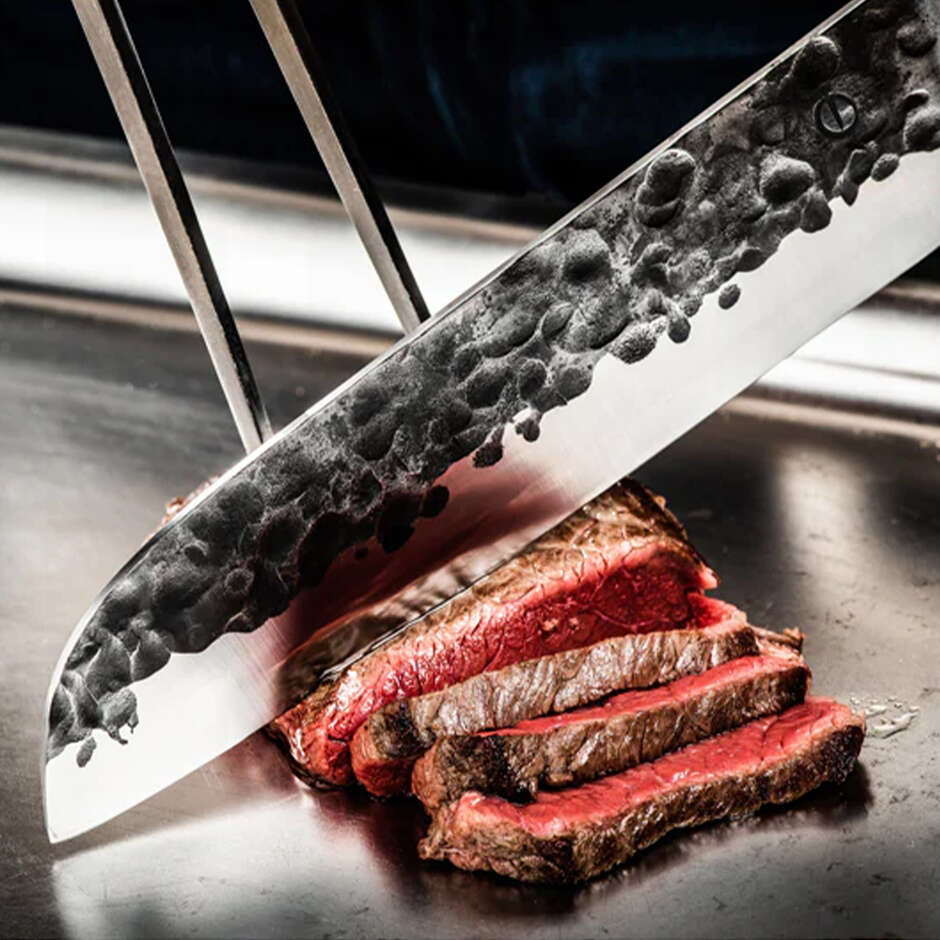 Forged - Olive Santoku Knife 18 cm