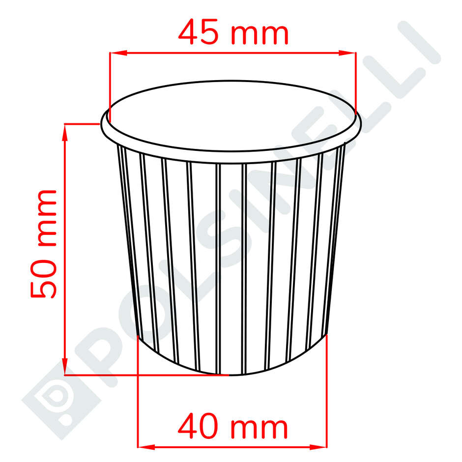 Formetta per formaggio/ricotta da 50 gr