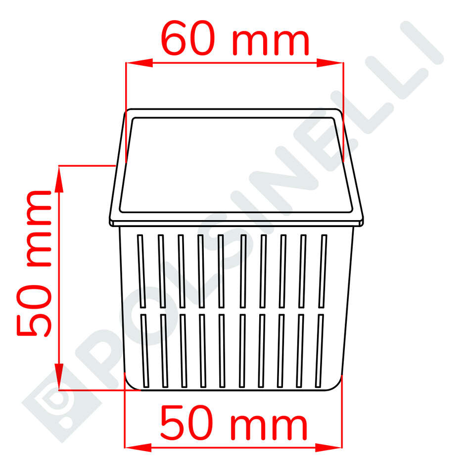 Formetta per formaggio/ricotta da 60/80 gr