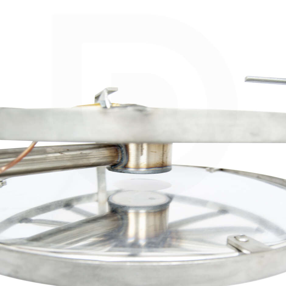 Fornellone a gas inox 11 kW PSP Ø 50