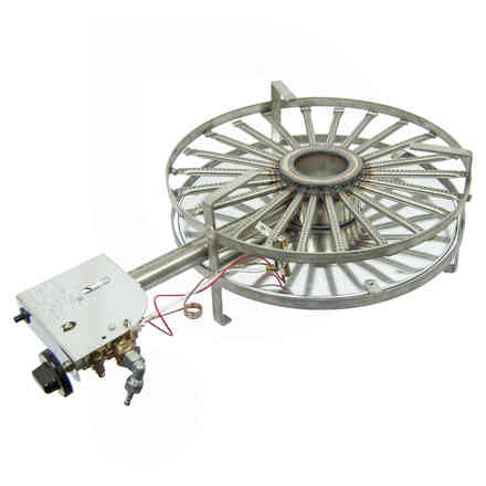 Fornellone a gas inox 26 kW PSP Ø 56