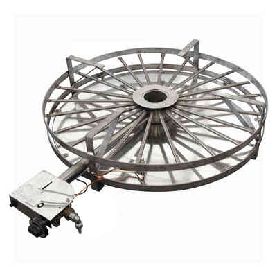 Fornellone a gas inox 35 kW PSP Ø 93