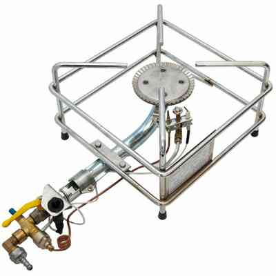 FORNELLONE A GAS 30X30 PER SALSA, DISTILLATORI, BIRRA