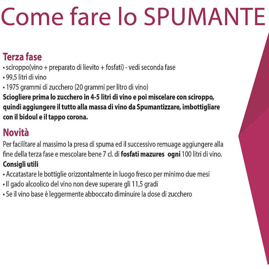 Fosfati Esse per spumante (6 g)