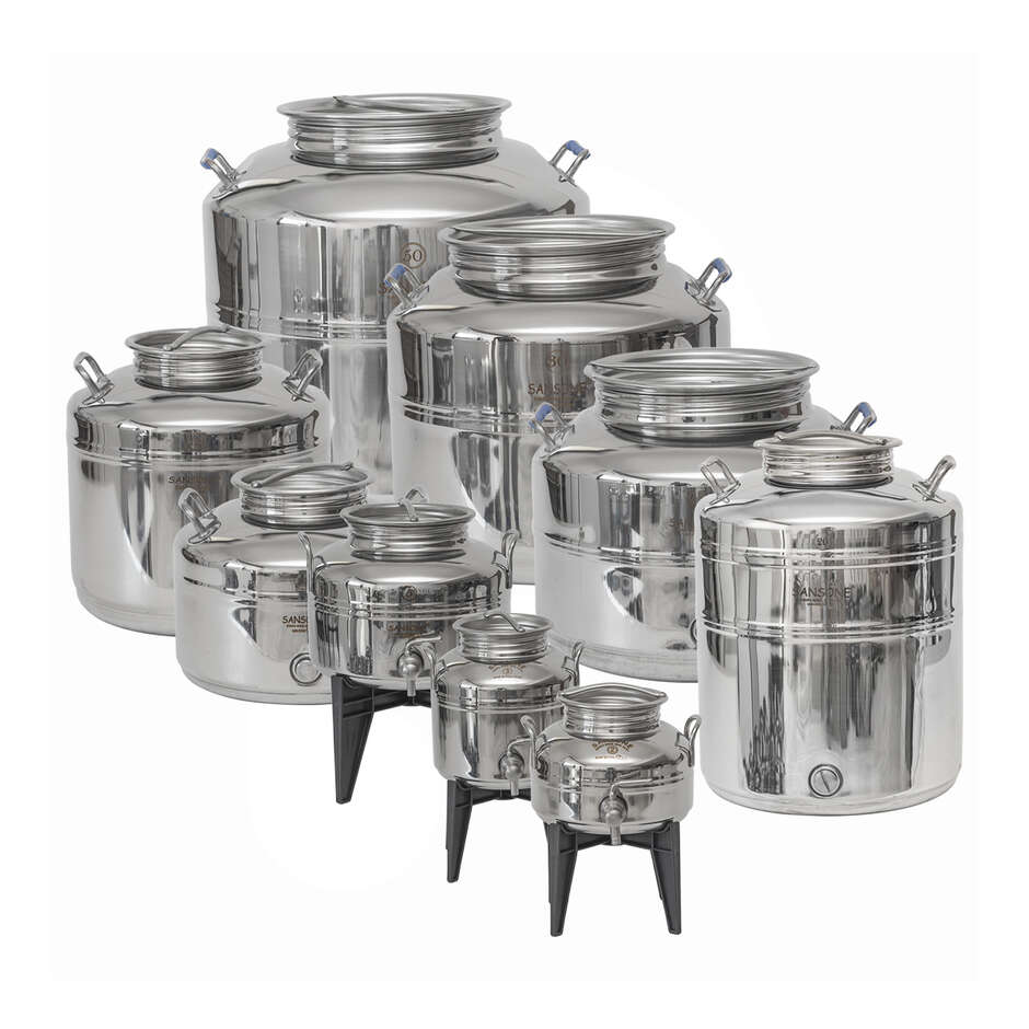 Fût inox Europa 10 L