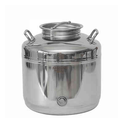 Fût inox Europa 15 L