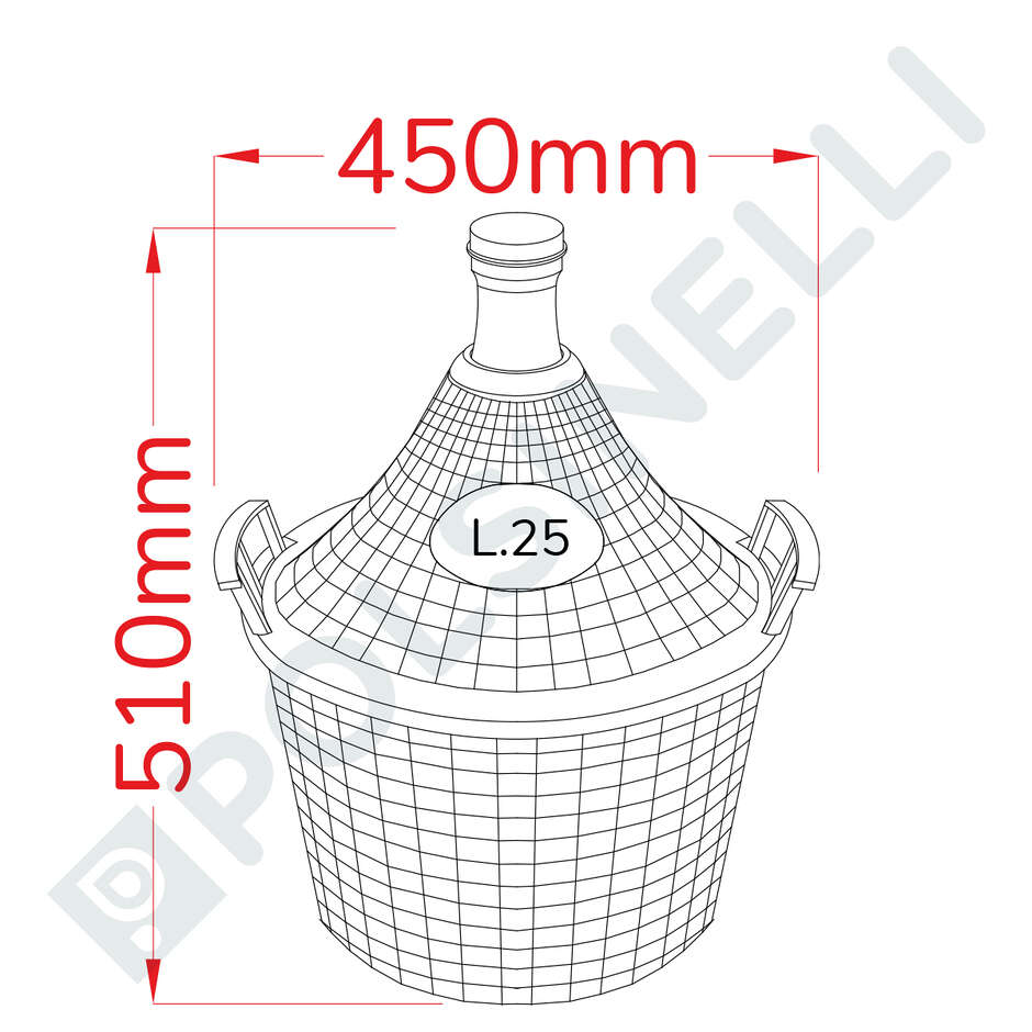 Garrafón 25 L