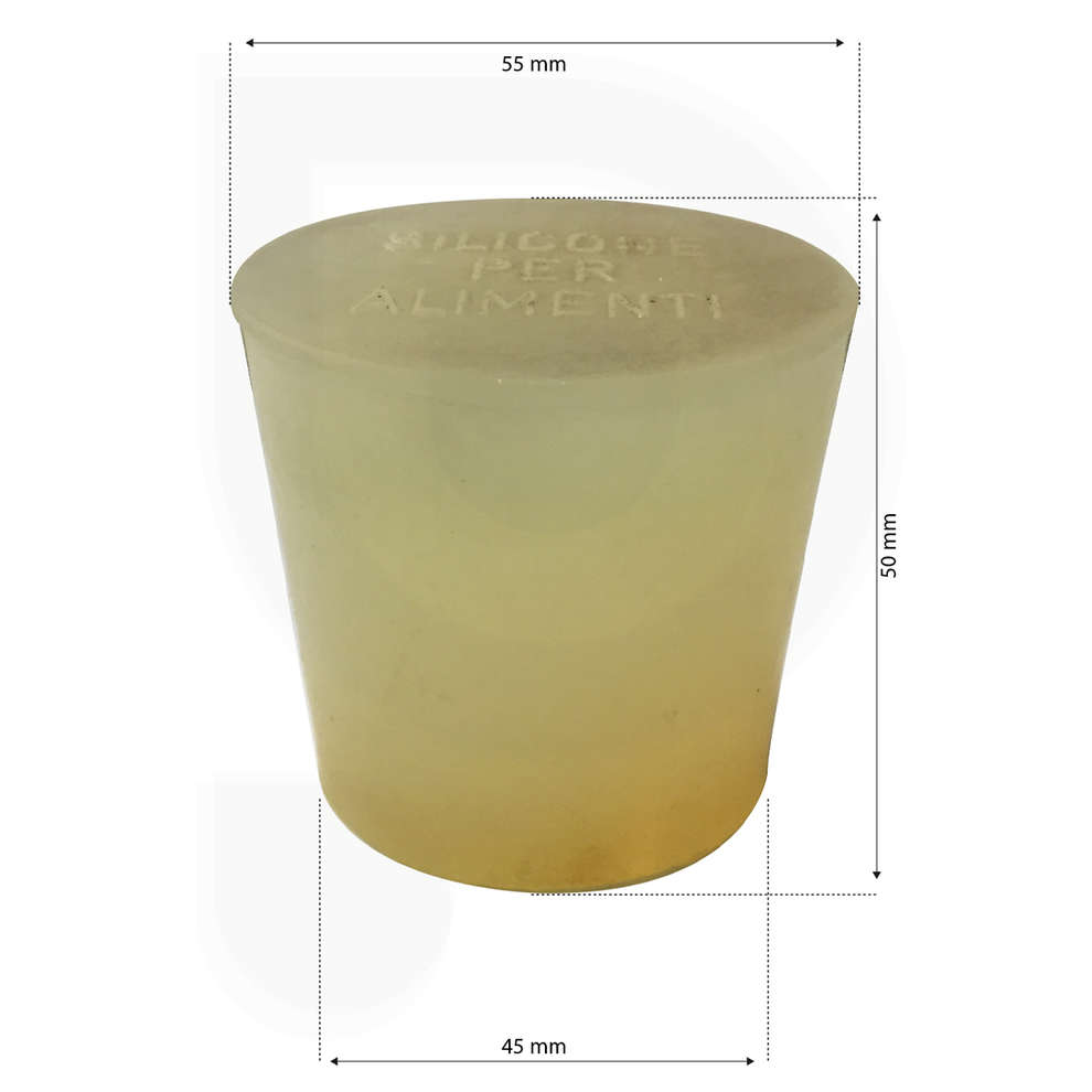 Gebrauchter Silikonverschluss für Fässer 