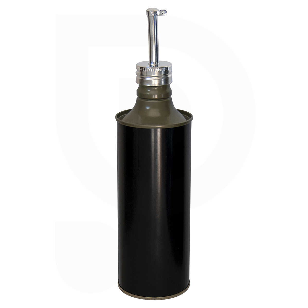 Glänzend schwarz Kanister für Olivenöl 0,50 L (St. 35) Olivenöl