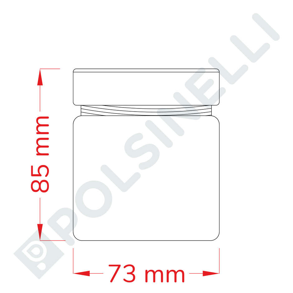 Glas ERGO 212 ml mit hohe Deckel flip silber (24 Stück)