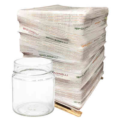 Glass jar ERGO 212 ml (1728 pieces)