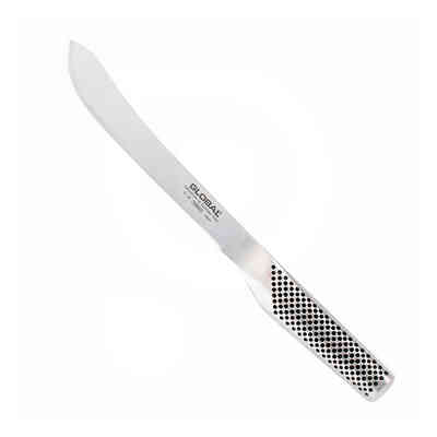Global G-28 Stainless Steel Butcher's Knife - 18 cm