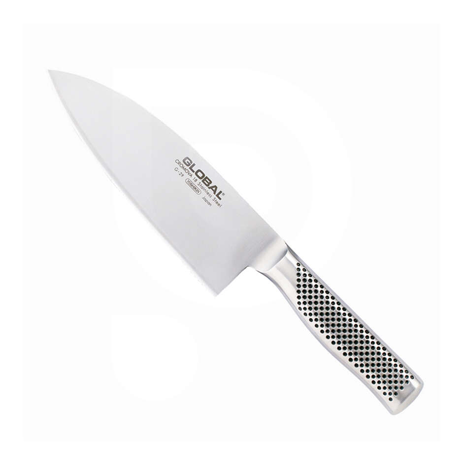 Global G-29 Edelstahlmesser für Fleisch und Fisch - 18 cm
