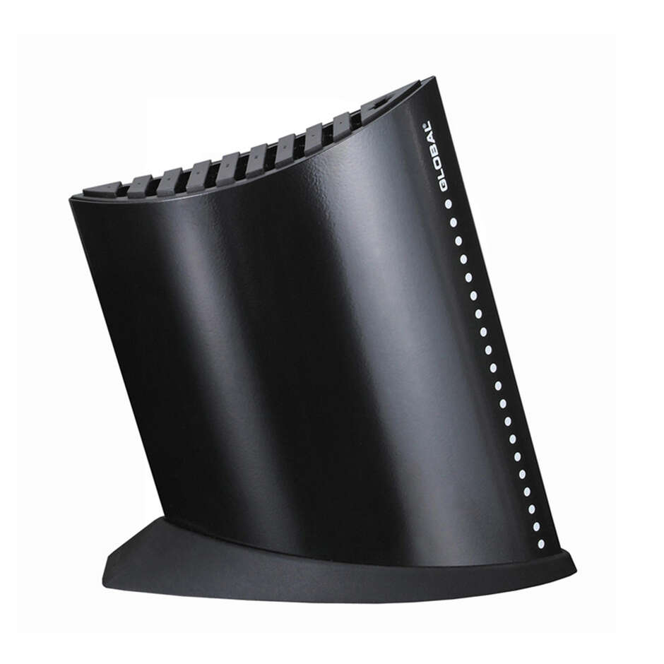 Global GKB-52/CB Black Knife Block - 9 Slots