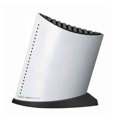 Global GKB-52/CW White Knife Block - 9 Slots