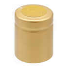 Golden PVC capsule ⌀36 (100 pcs)